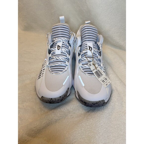 Size 12 - Adidas Dame 7 EXTPLY Opponent Advisory - White main image 6